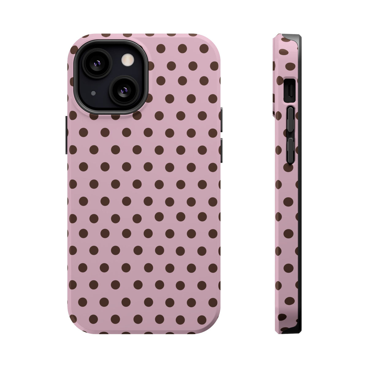 Cocoa Pink Polka
