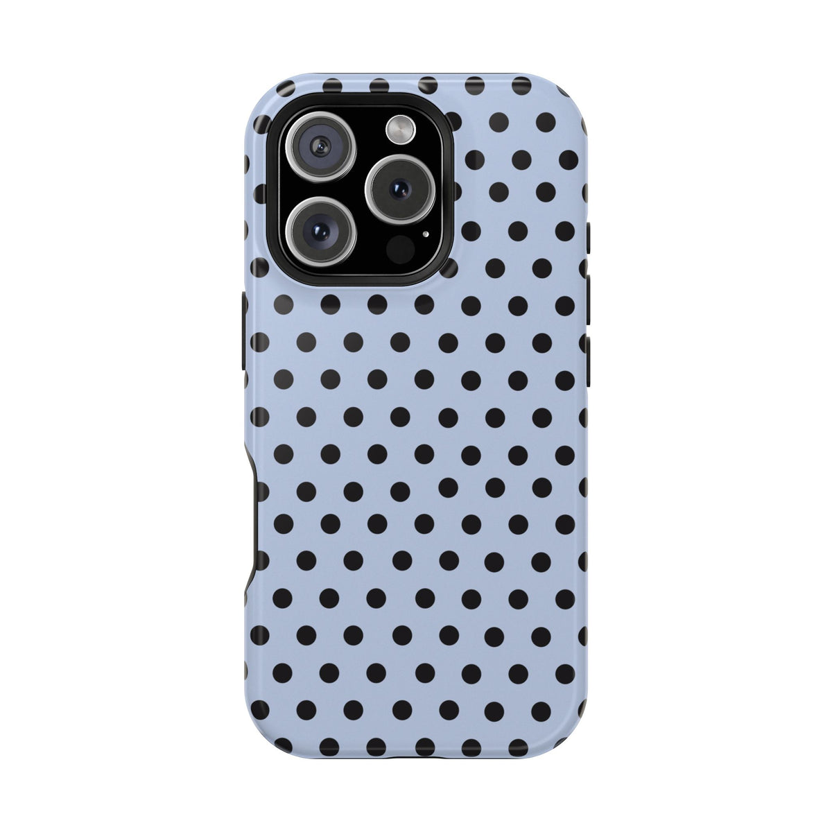 Baby Blue Polka