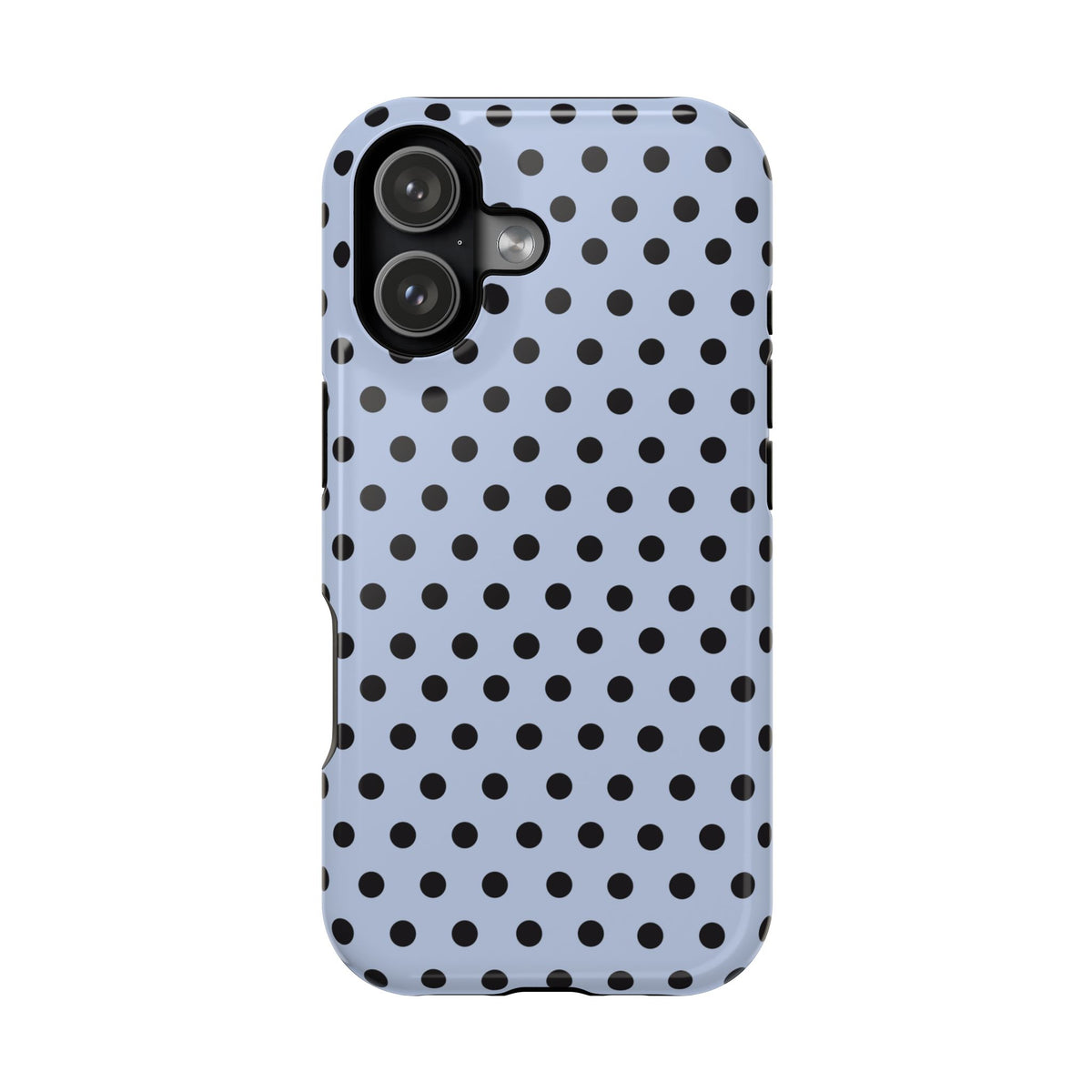 Baby Blue Polka