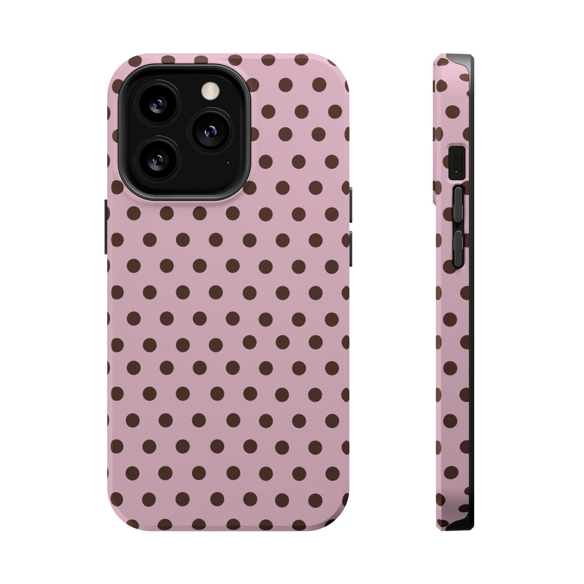 Cocoa Pink Polka