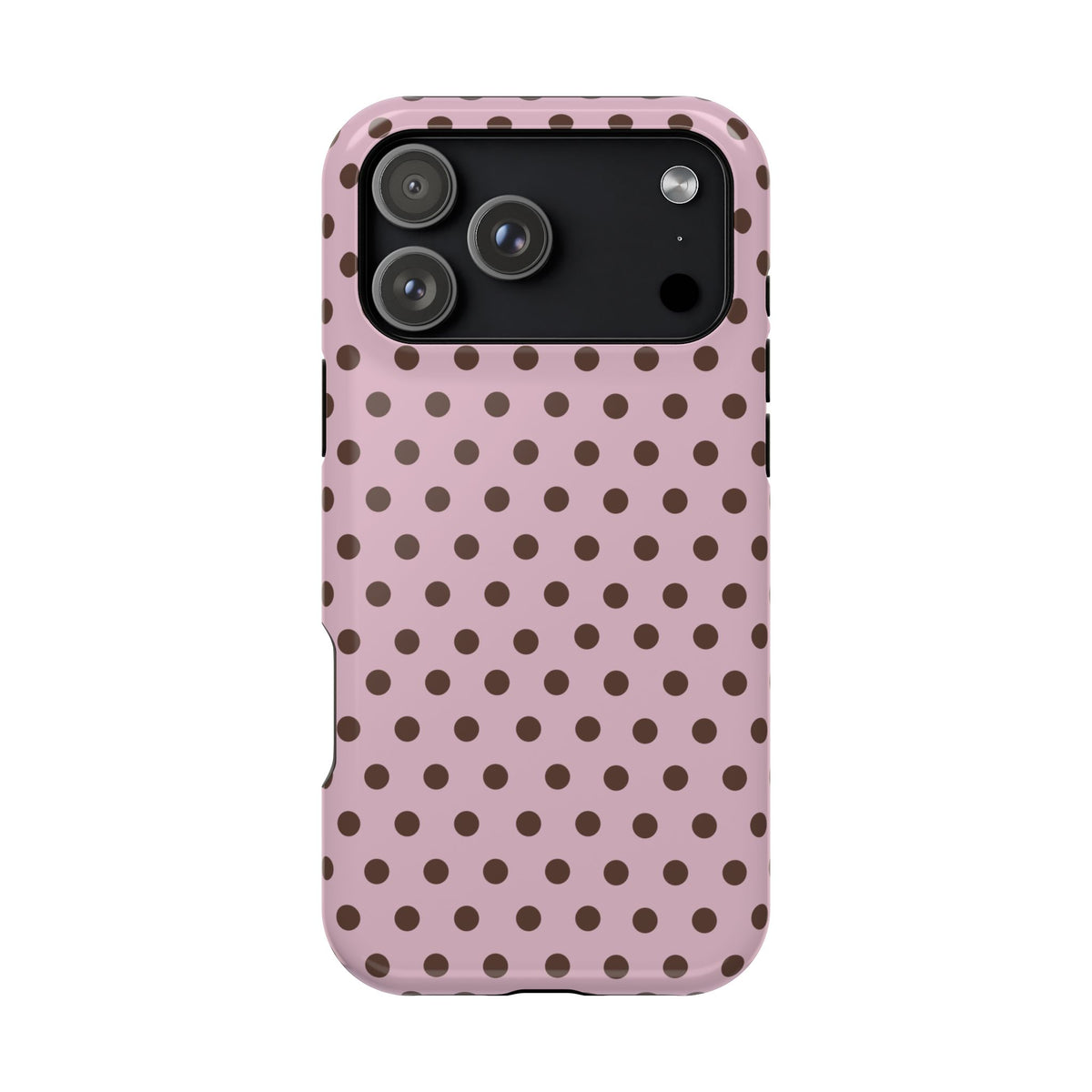 Cocoa Pink Polka