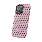 Cocoa Pink Polka