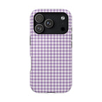 Lilac Gingham