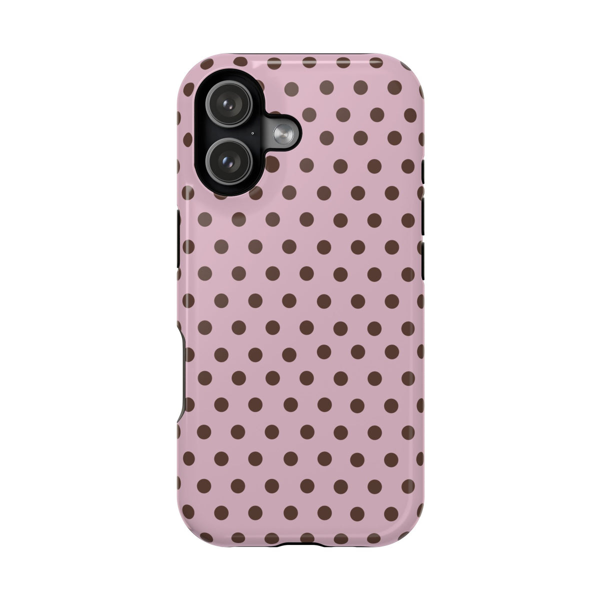 Cocoa Pink Polka