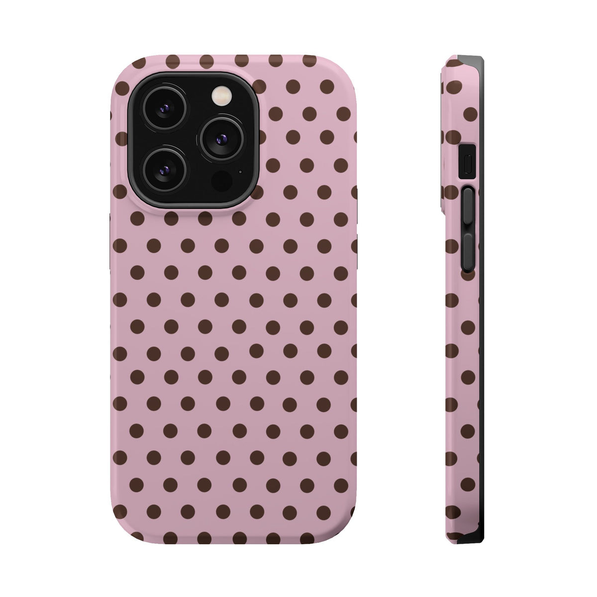 Cocoa Pink Polka