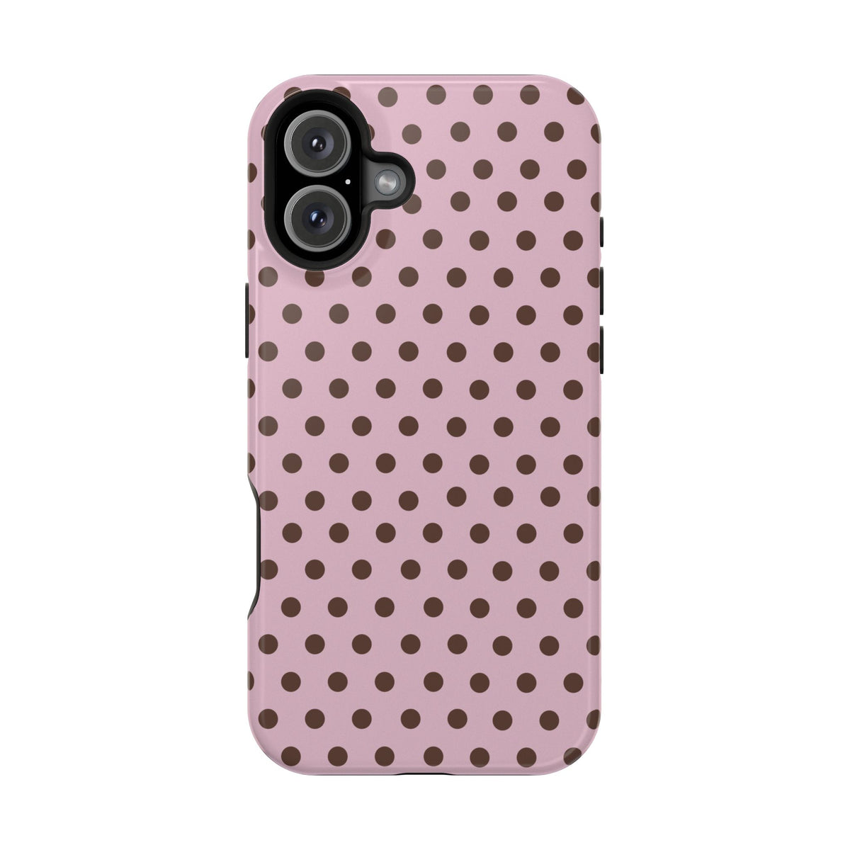 Cocoa Pink Polka