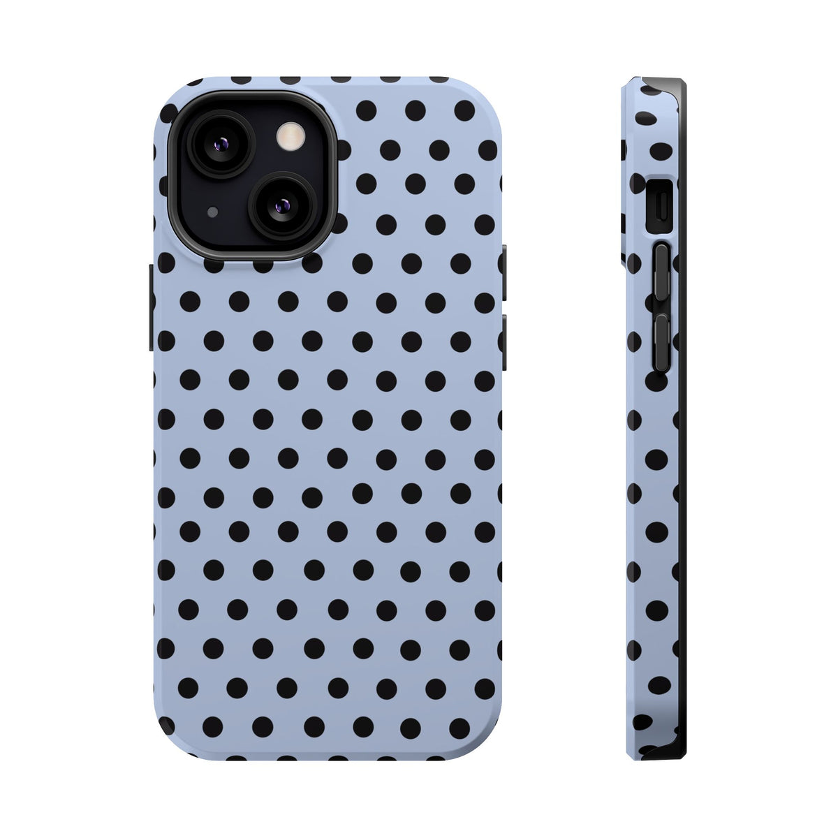 Baby Blue Polka