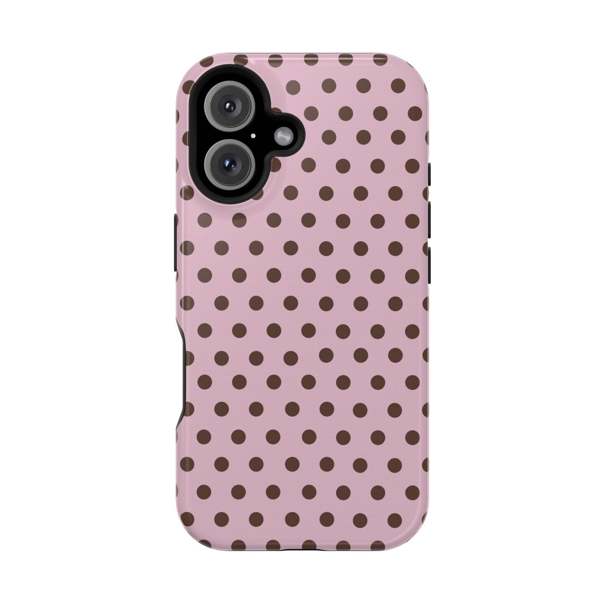 Cocoa Pink Polka