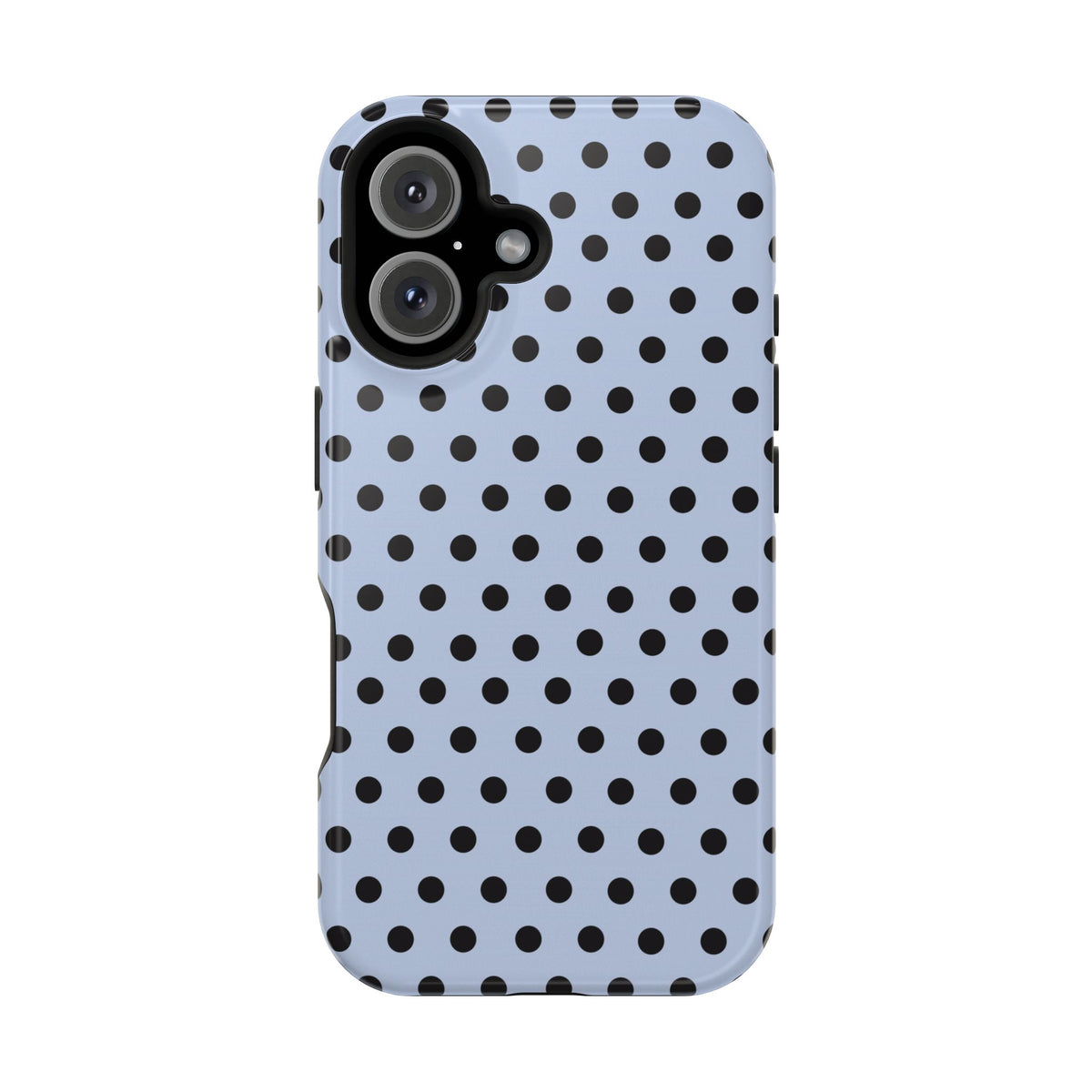 Baby Blue Polka