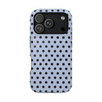 Baby Blue Polka